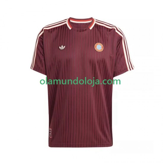 Camisola Bayern de Munique Icon Homem Equipamento Primeiro 2024-2025 Manga Curta